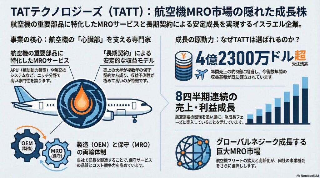 TATテクノロジーズは、1969年にイスラエルで設立され、50年以上にわたり航空宇宙産業に特化してきた歴史ある企業